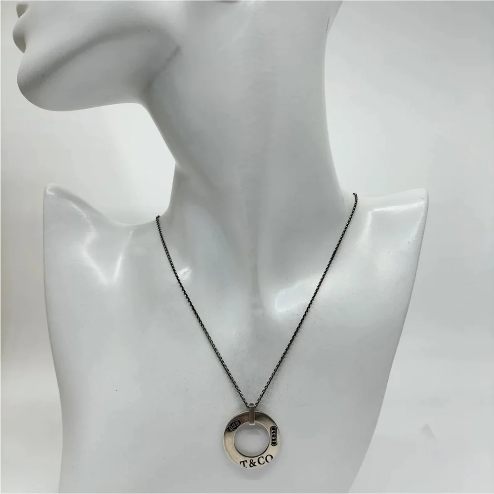 ๐Tiffany & Co 1837 Circle Pendant Necklace - Picture 6 of 10